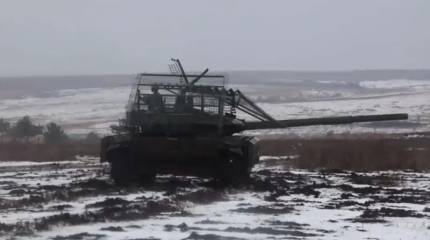 Танковые подразделения группировки войск «Восток» получили партию модернизированных танков Т-72Б3М