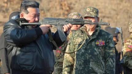 На главной военной базе Корейской народной армии прошли учения под личным руководством лидера КНДР