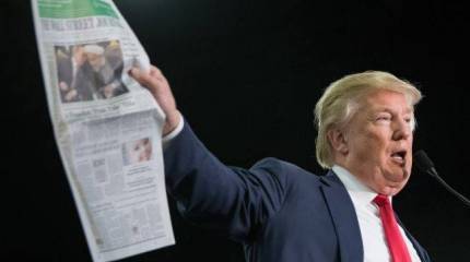 Бунт пера и камеры: американские медиа объявили войну Трампу