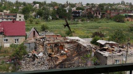 Украинские силовики мародерствуют в поселке Широкино