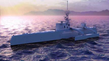 Американский роботизированный «Морской охотник» (видео)