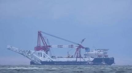 Названы сроки окончания строительства «Северного потока-2» на датском участке