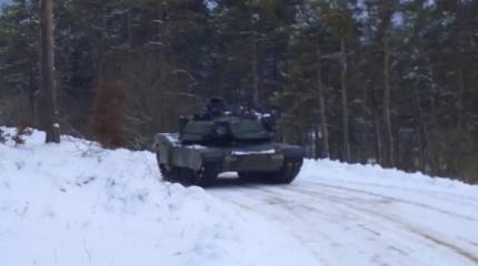 ВСУ опубликовали кадры с американскими танками Abrams на фронте