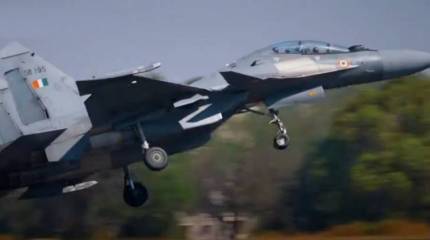 Американский генерал полетал на истребителе Су-30МКИ ВВС Индии