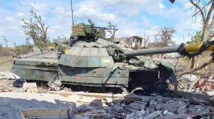 Неудачную попытку ВСУ провести наступление под Песками сняли на видео