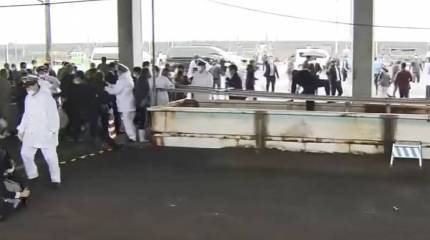 Близ места выступления японского премьера прогремел взрыв