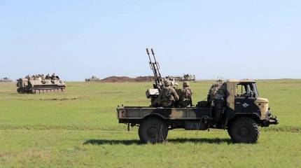 Очередные учения ВСУ прошли на побережье Азовского моря