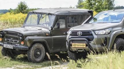 «Пока замены УАЗам нет»: На Украине не смогли в срок создать замену советскому внедорожнику