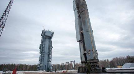 Пуск ракеты космического назначения легкого класса «Рокот»