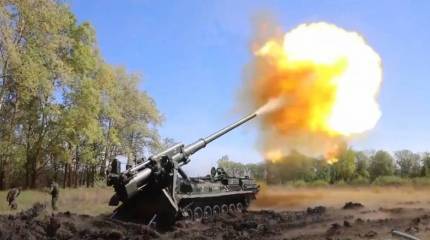На Донбасс прибывают новые партии САУ «Пион» для ликвидации укрепрайонов ВСУ