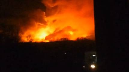 В Харьковской области ВС РФ вывели из строя газодобывающий объект