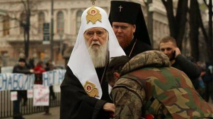 Позывной "Филарет". Насильственный перевод прихожан в Киевский патриархат
