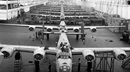 Триумф конвейера: Как автомобильный завод Willow Run навсегда изменил историю мировой авиации