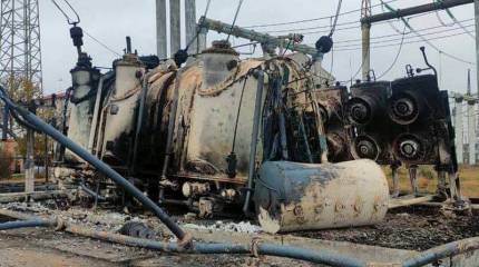 Киеву не удалось восстановить подачу электроэнергии и воды на правобережной части Херсонской области