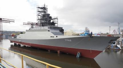 Десятый МРК проекта 21631 «Буян-М» спущен на воду в Зеленодольске