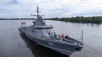 Минобороны отработало межфлотскую переброску МРК проекта «Каракурт» по внутренним водным путям
