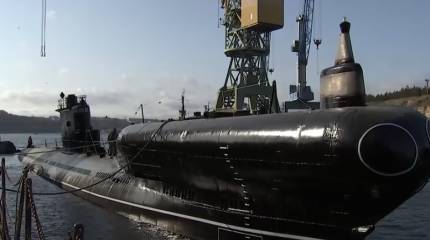 Последнюю советскую подлодку проекта 633РВ «Romeo» отбуксировали в Балаклаву