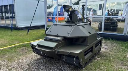 Разработанный холдингом «Швабе» роботизированный комплекс разминирования с лазером готов к серийному производству