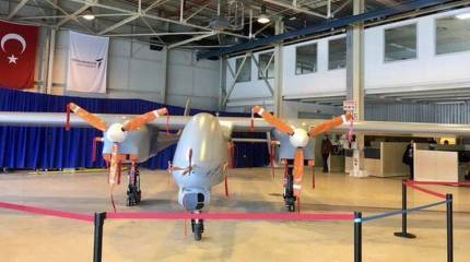 В Турции показали новый разведывательно-ударный БЛА YFYK (Anka-2)