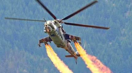 Удар русского «Крокодила»: эффектные кадры из кабины