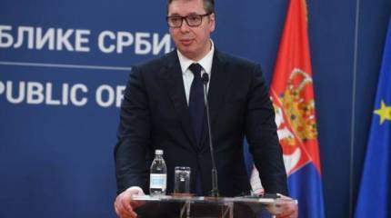 Президент Сербии в интервью Такеру Карлсону: в результате конфликта на Украине европейская экономика сокрушена