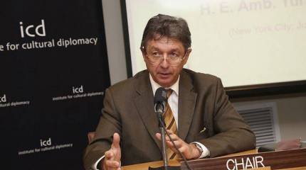 Постпред Украины при ООН: Если бы я ударил постпреда РФ, то «сделал бы его героем»