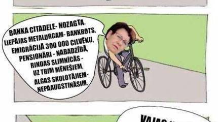 Пять лет за карикатурный велосипед. Жертвой политических репрессий в Латвии может стать сам мэр Риги