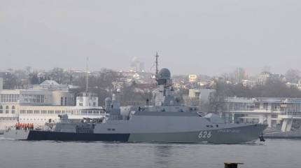 МРК «Орехово-Зуево» Черноморского флота отправился к побережью Сирии