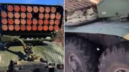 В случае стремительного продвижения российских войск украинские военные бросают тяжёлую технику с боекомплектом