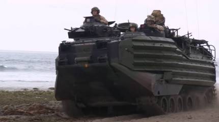 Американским морпехам приказано не заходить в воду на бронетранспортёрах-амфибиях AAV