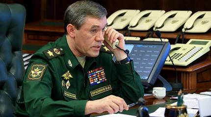 Начальник ГШ ВС РФ Герасимов провёл телефонный разговор с британским и американским коллегами по поводу «грязной бомбы»