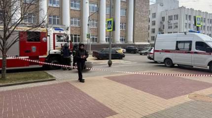 Подробности атаки дрона ВСУ на административное здание в Белгороде
