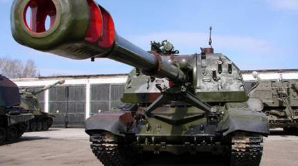 Минобороны получило очередную партию самоходных артиллерийский установок «Мста-С»
