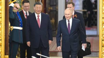 Президент РФ в ходе встречи с лидером КНР: парадный расчёт Китая 9 мая будет самым большим из иностранных