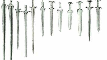 Оружие и доспехи воинов Троянской войны. Мечи и кинжалы (часть первая)