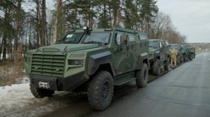 Украинская армия получила партию канадских броневиков Senator в новой версии MRAP