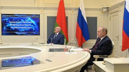 «Задачи стратегического сдерживания выполнены»: Лидеры РФ и Белоруссии наблюдали за пусками ракет, в том числе гиперзвуковых