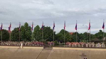 «Заходите в порт и вы»: Премьер Камбоджи ответил на претензии США по заходу кораблей Китая на базу Реам