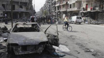 В результате взрыва на западе Сирии погибло около 40 боевиков