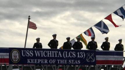 ВМС США получили очередной корабль прибрежной зоны "Уичито" (LCS-13)