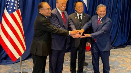 «Это то, в чём я хорош»: Трамп похвалил себя за мир между Таиландом и Камбоджей