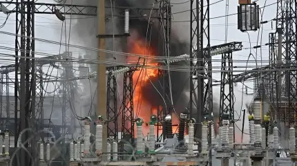 Tras los ataques a la subestación eléctrica de Lutsk, se han producido cortes de electricidad y agua, y el transporte eléctrico está suspendido.