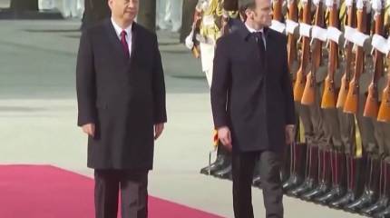 Западная пресса: Председатель КНР после встречи с Макроном выразил готовность провести телефонный разговор с Зеленским