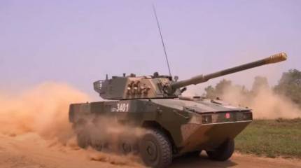 «Нашей армии нечем на это ответить»: Массовое применение на маневрах в Китае колёсных танков ST-1 вызвало озабоченность индийских экспертов