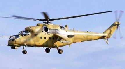 В Ирак поставлена очередная партия российских вертолётов