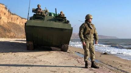 Киев усилил азовскую группировку и возвёл фортификационные укрепления