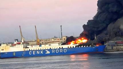 Атакованы сухогрузы, пытавшиеся прорвать блокаду черноморских портов Украины