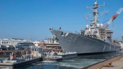 Эсминец «Джон С. Маккейн» спущен на воду