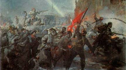 Большевики стали осуществлять новый проект развития, спасая не только Россию, но и всё человечество