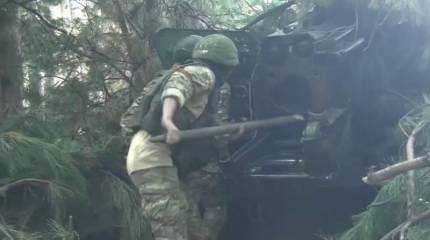 МО: Продолжая наступать широким фронтом, войска группировки «Запад» улучшили положение по переднему краю